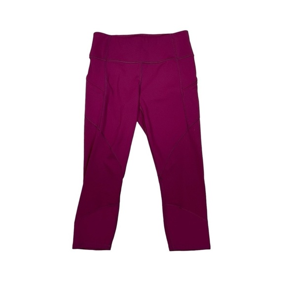 Athleta Mesh Contender Capri Leggings Powerlift Size Small - Picture 1 of 6